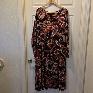 24 Seven Women’s Plus Size Dress (2X)